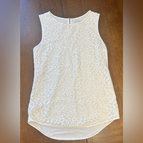 LOFT Lace Tank Top - Picture 1 of 4